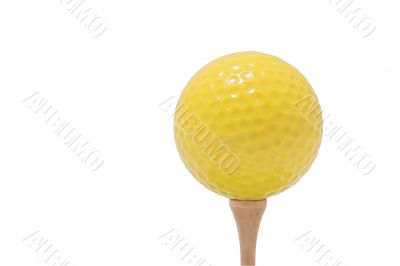 Yellow Golf Ball