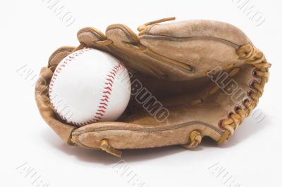 Baseball and Baseball Glove