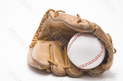 Baseball and Baseball Glove