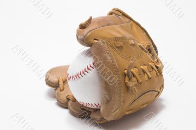 Baseball and Baseball Glove