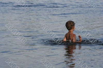 Child in Water