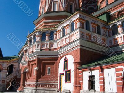 Vasily Blazhennogo`s cathedral