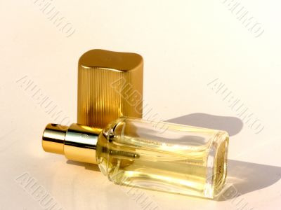 small bottle of perfumes