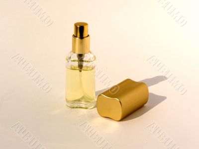 small bottle of perfumes