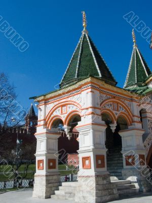 Vasily Blazhennogo`s cathedral