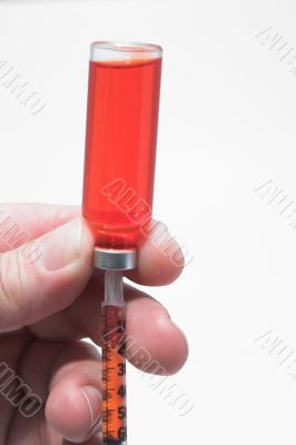 preparing an injection