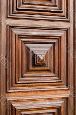 Wood door