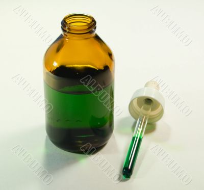Amber glass
