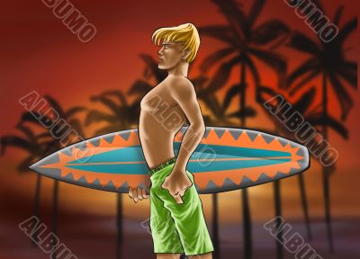 The Surfer Boy