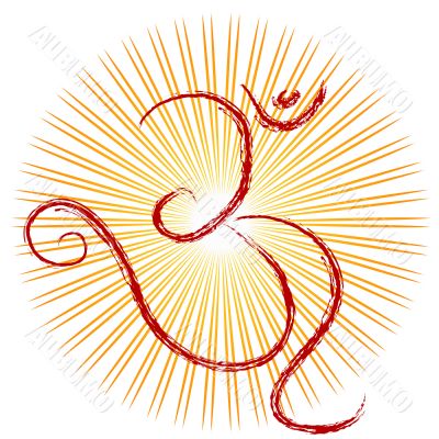OM - The Hindu symbol