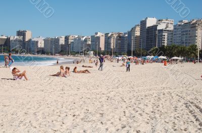Copacabana beach