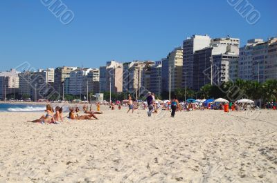 Copacabana beach