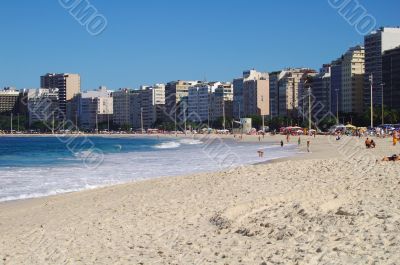 Copacabana beach
