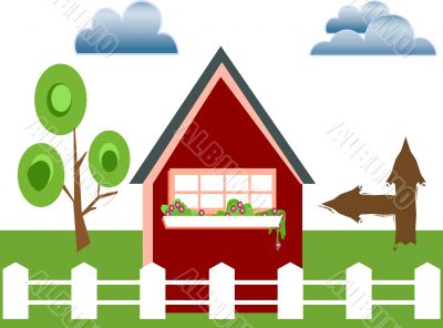 House illustration