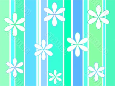 Stripes and flowers