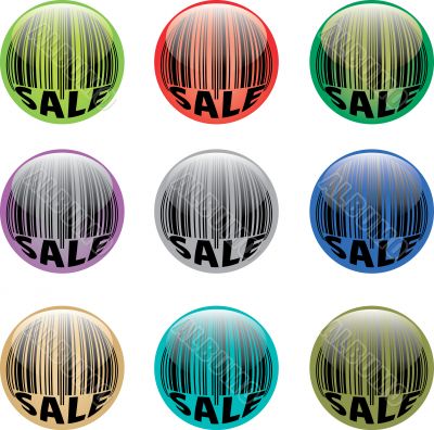 Barcode button