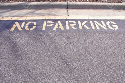 no parking zone