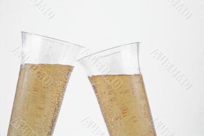 champagne in a celabratory champagne flute