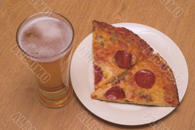 Pizza and Beer