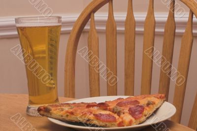 Pizza and Beer