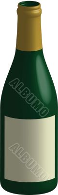 wine bottle blank