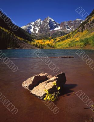 Maroon Lake & Rock