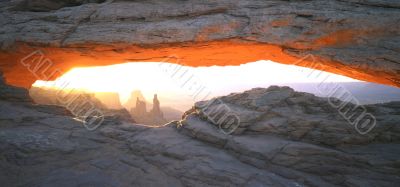 Mesa Arch Panoramic