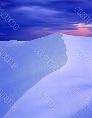 White Sands Evening