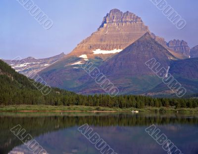 Swiftcurrent Lake & Canoe