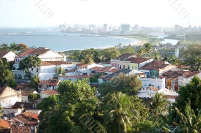 Typical sight of the city of olinda