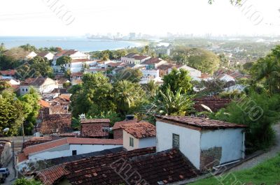 Typical sight of the city of olinda