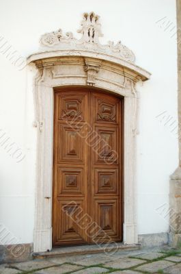 Church side entrance