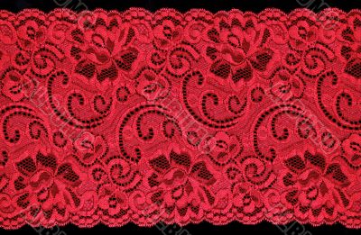 red  lace