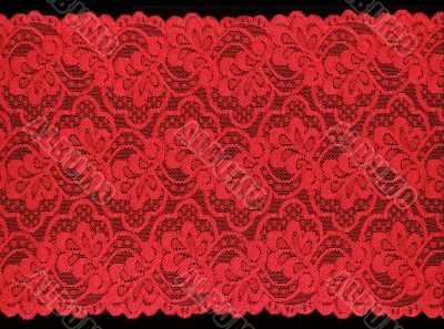 red  lace