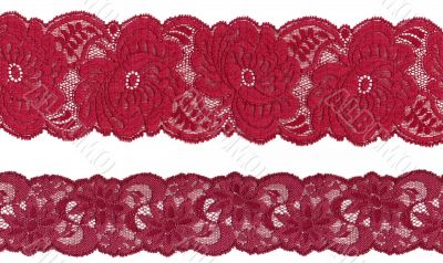 red  lace