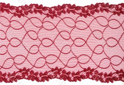red  lace