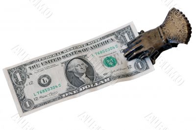 clamping for money