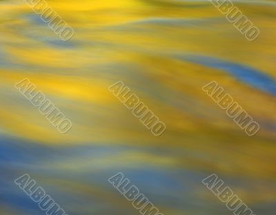 Yellow & Blue Water