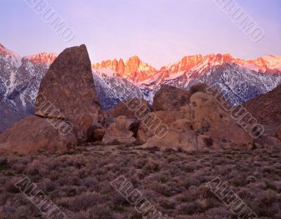 Mt Whitney & Alabama Hills 1