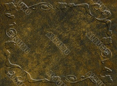 brown leather