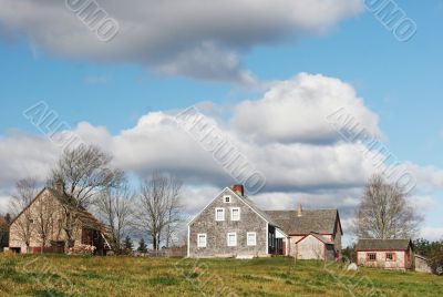 Farm houses and sheds