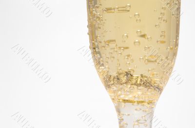 Engagement Ring in Champagne