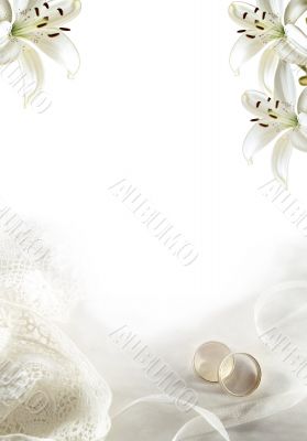 wedding inviting or greeting card blanc 1