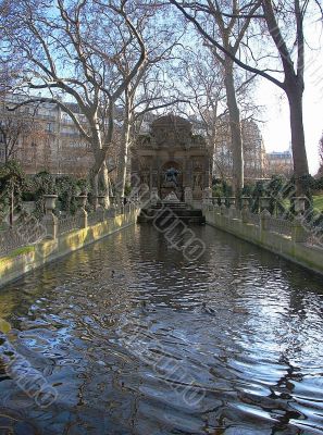 Paris. The Luxembourg garden