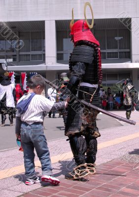 My father is samurai...