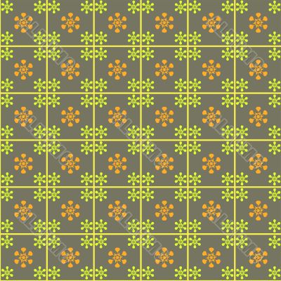 Seamless flowers pattern