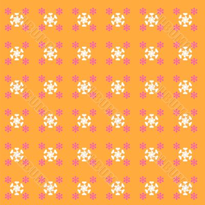 Seamless flowers pattern