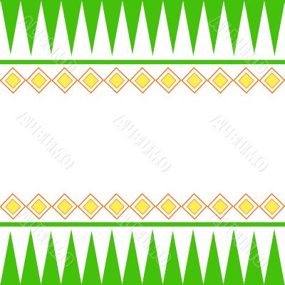 Indian border design