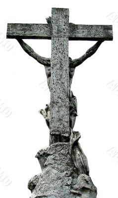 Jesus Christ crucified on cross