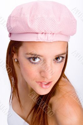 Girl with red hat